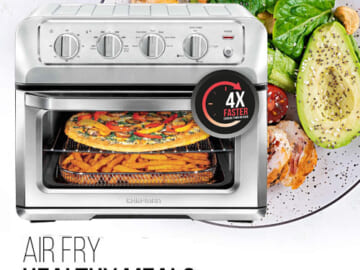 Chefman 20-Liter 7-in-1 Air Fryer Toaster Oven $80 Shipped Free (Reg. $125) – Healthy Cooking & User Friendly!