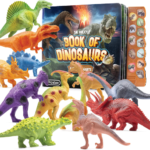 12-Count Prextex Assorted Dinosaurs with Sound Book Toy Set $20.99 (Reg. $30) – 3K+ FAB Ratings! Great Gift Idea for Kids!