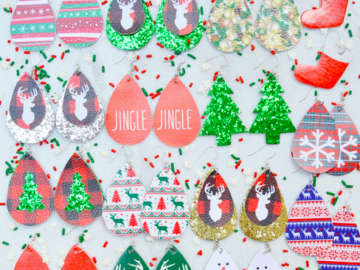 Christmas Jingle Earrings only $6.99 shipped!