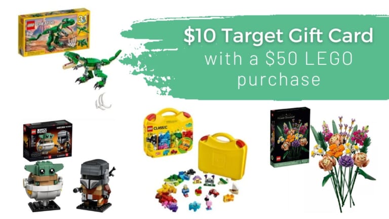 $10 Target Gift Card With $50+ LEGO Purchase