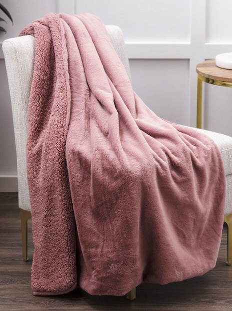 Sherpa Reversible Throws only $16.99!