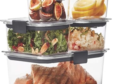 Set of 5 Rubbermaid Brilliance Food Storage Containers with Lids $20 (Reg. $35) – Leak-Proof with Airtight Lids – 58K + FAB Ratings!