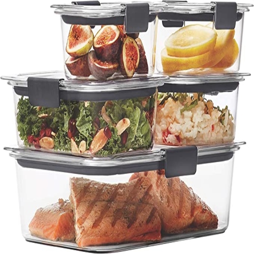 Set of 5 Rubbermaid Brilliance Food Storage Containers with Lids $20 (Reg. $35) – Leak-Proof with Airtight Lids – 58K + FAB Ratings!