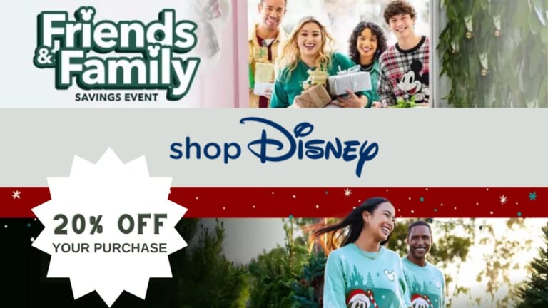 ShopDisney Code | 20% off Your Purchase