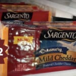 $1.42 Sargento Block Cheese with Publix eCoupon