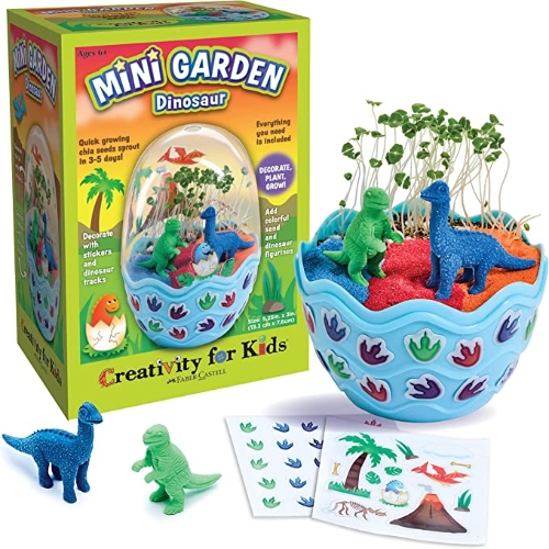 Creativity for Kids Mini Garden: Dinosaur Terrarium with Chia Seeds $5.24 After Coupon (Reg. $11) – Arts and Crafts for Children Ages 6 & Up – 4.8K + FAB Ratings!