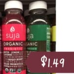 Get 5 Bottles of Suja Cold-Pressed Juice for $1.49 | Kroger Mega Deal