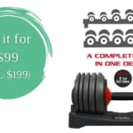 FitRX SmartBell Adjustable Dumbbell $99 (reg. $199)