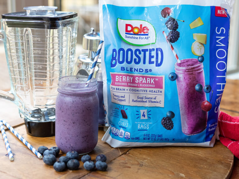 Dole Berry Spark Smoothie Blends Just $3.85 At Publix