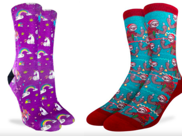 Men’s and Women’s Good Luck Sock as low as $8.49 + shipping!