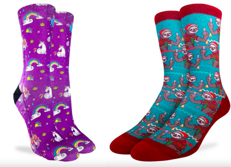 Men’s and Women’s Good Luck Sock as low as $8.49 + shipping!