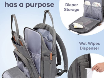 Today Only! Save BIG on Diaper Backpacks from $28.55 Shipped Free (Reg. $43.99) – 29.7K+ FAB Ratings!