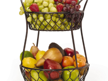 2-Tier Loop & Lattice Wire Basket $26.70 Shipped (Reg. $70)