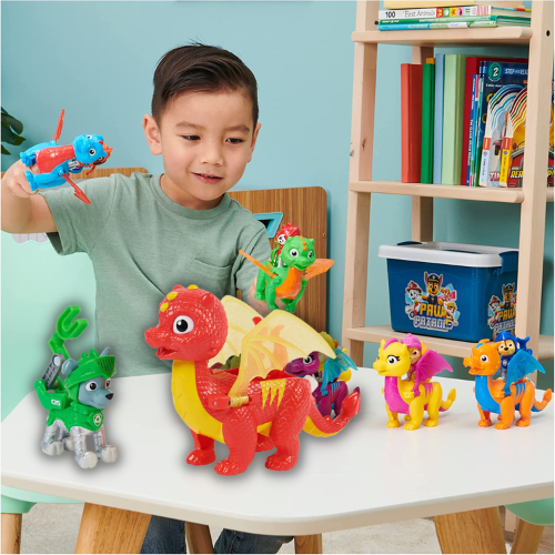 2-Piece Paw Patrol Rescue Knights Rocky & Dragon Flame Action Figures Set $7.99 (Reg. $11) – FAB Holiday Gift for Kids!