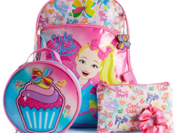 Kid’s 5-Piece Character Backpack Sets $9.51 After Code (Reg. $39.99) + Free In-Store Pickup – Jojo Siwa, Barbie, PJ Masks & Harry Potter!