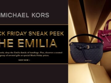 Michael Kors | Emilia Shoulder Bag $79 (reg. $398)