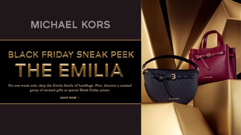 Michael Kors | Emilia Shoulder Bag $79 (reg. $398)