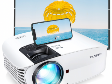 Today Only! Vankyo Leisure Wireless Projector with Bonus Screen $180 Shipped Free (Reg. $250)