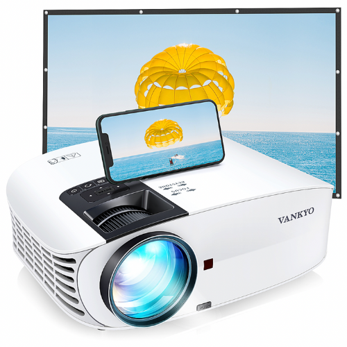 Today Only! Vankyo Leisure Wireless Projector with Bonus Screen $180 Shipped Free (Reg. $250)