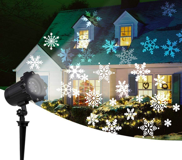 Christmas Snowflake Projector Light only $12.50!