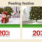 Target | 20% off Wondershop & Artificial Christmas Trees