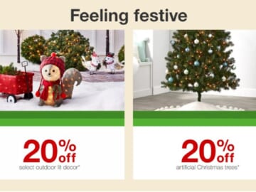 Target | 20% off Wondershop & Artificial Christmas Trees