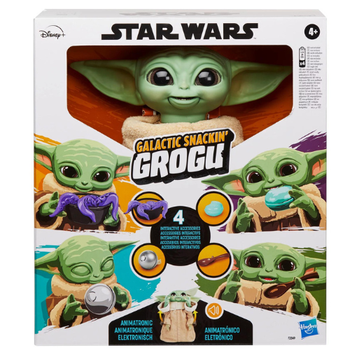 Walmart Black Friday: Star Wars The Mandalorian Galactic Snackin’ Grogu Animatronic Action Figure $15 (Reg. $79) – 40+ Sounds and Motions!