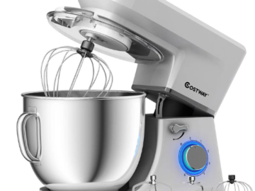 Walmart Black Friday: Costway Tilt-Head Stand Mixer 7.5 Qt 6 Speed 660W with Dough Hook $99.99 Shipped Free (Reg. $178) – 3 Colors!