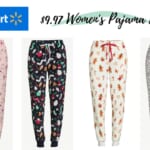 Women’s Plush Sleep Pajama Pants $9.97