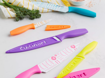 Cuisinart 10-Piece Printed Words Knife Set only $7.96!