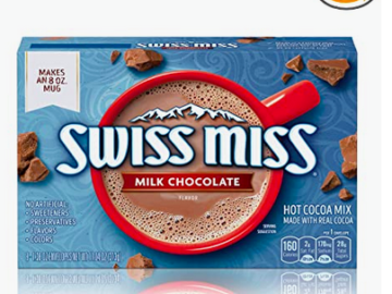 Swiss Miss Milk Chocolate Flavor Hot Cocoa Mix, 96 packets only $10.37 shipped!