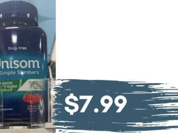 $7.99 Unisom Simple Slumbers at Walgreens (reg. $17.99)