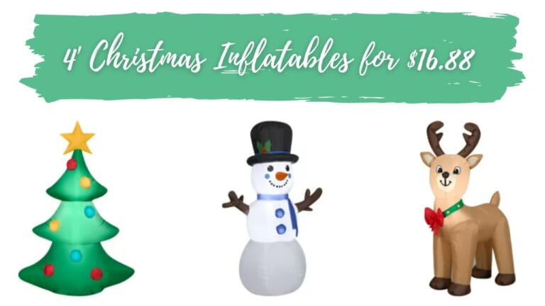 Christmas Inflatables for $16.88 at Walmart