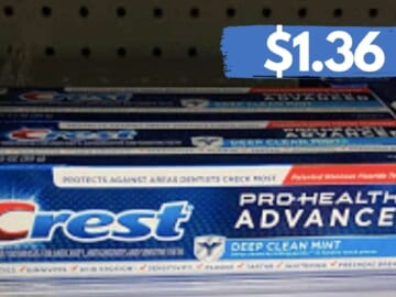 Crest Pro-Health Toothpaste for $1.36 at CVS!