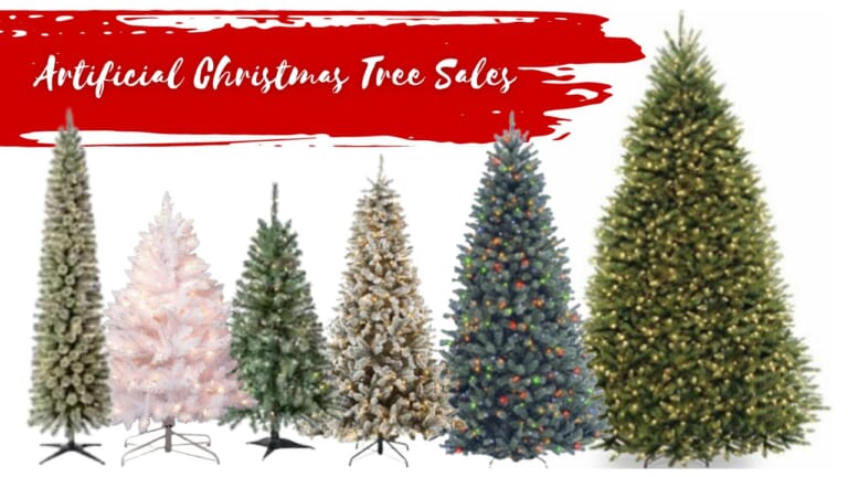 Top Deals on Artificial Christmas Trees