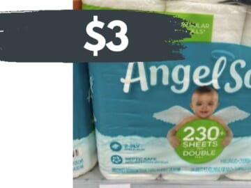 Angel Soft Bath Tissue for $3 at Walgreens