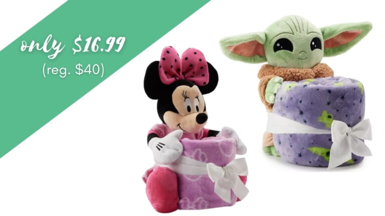 The Big One Disney Buddy & Throw Set $17 (reg. $40)