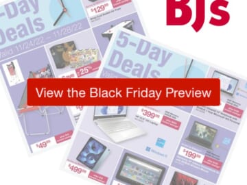 2022 BJ’s Wholesale Black Friday Ad Preview