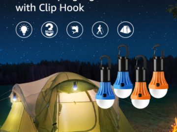 Today Only! Save BIG on Electric Camping Lanterns from $10 (Reg. $17) – 3.6K+ FAB Ratings!