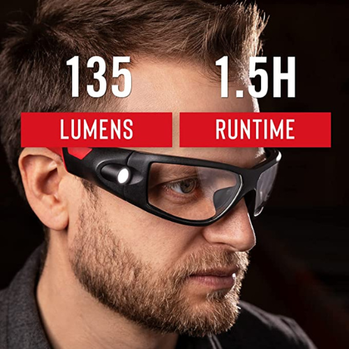 Rechargeable Lighted LED Safety Glasses $33.59 Shipped Free (Reg. $40) – FAB Ratings!