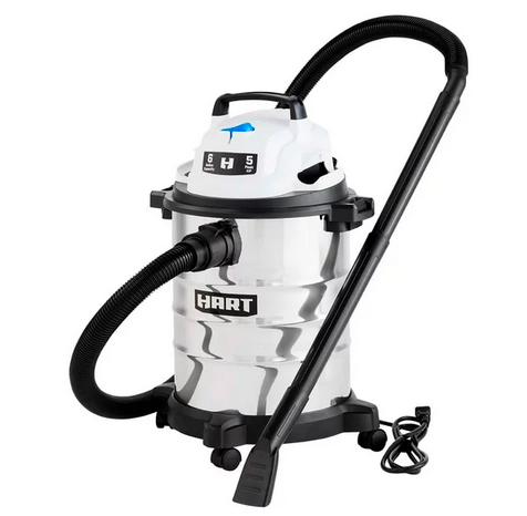 HART 6 Gallon 5 Peak HP Stainless Steel Wet/Dry Vacuum only $39 shipped (Reg. $85!)