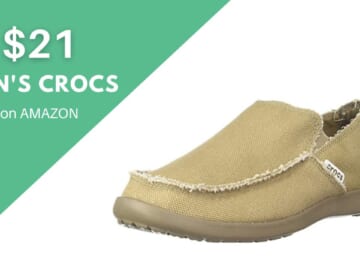 Men’s Crocs Santa Cruz Loafers $21 (reg. $55)