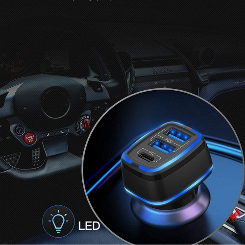 3-Port USB Car Charger $12.49 After Code + Coupon (Reg. $24.99) – FAB Ratings! – Super Fast Charging!