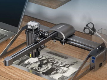 Make Different Art Pieces as You Like With ATOMSTACK Laser Engraver Desktop DIY Engraving Cutting Machine Just $189.99 After Code (Reg. $499.99) + Free Shipping!