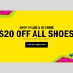 $20 off all VANS Shoes Including Sale!