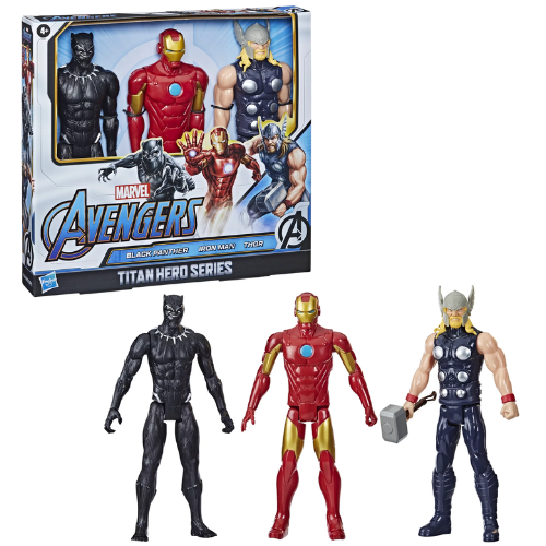 Walmart Black Friday: 3-Pack Marvel Avengers Titan Hero Series Action Figures $20 – $6.67 Each! Great Gift for Kids!