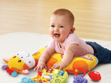 VTech Tummy Time Discovery Pillow $21.10 (Reg. $28) – Great Gift for Babies!
