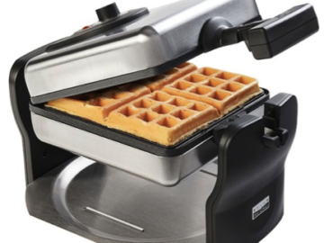 Bella Pro Series 4-Slice Rotating Waffle Maker only $17.99 (Reg. $60!)