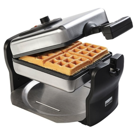 Bella Pro Series 4-Slice Rotating Waffle Maker only $17.99 (Reg. $60!)