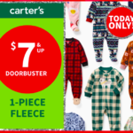 Carter’s: Fleece Sleep n’ Plays only $7 today!